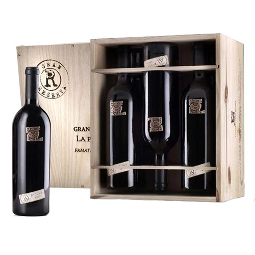 LA PUERTA MIX GRAN RESERVA X 3 CAJA MADERA