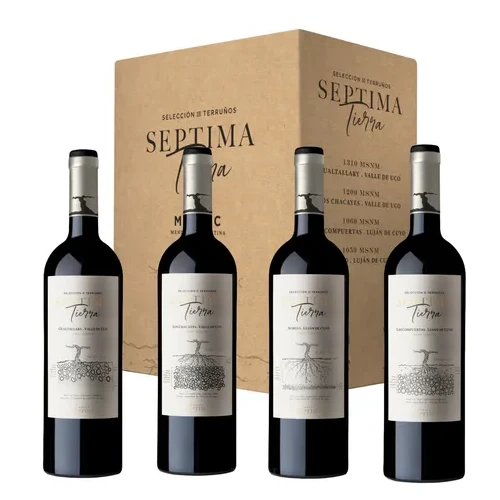 SEPTIMA TIERRA Caja Mix 4 botellas (1 de cada etiqueta)