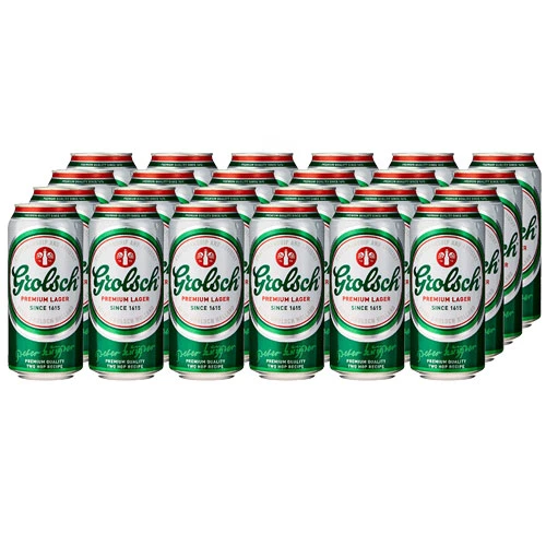 CERVEZA GROLSCH PACK X 24 LATA 473CC
