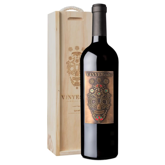 VINYES OCULTS GRAN MALBEC ESTUCHE MADERA X 1