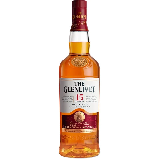 WHISKY THE GLENLIVET 15 AÑOS
