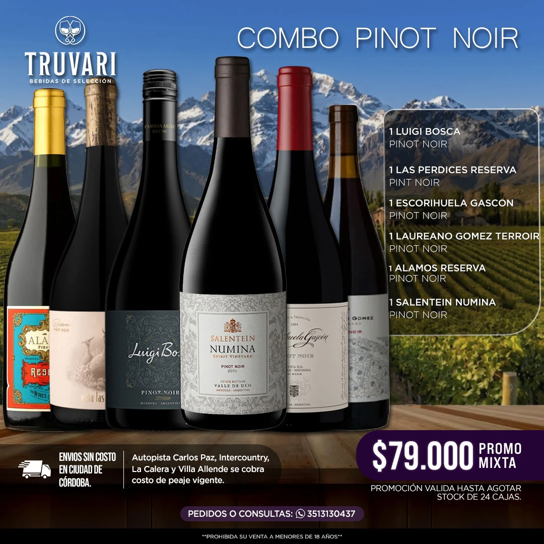 COMBO PINOT NOIR